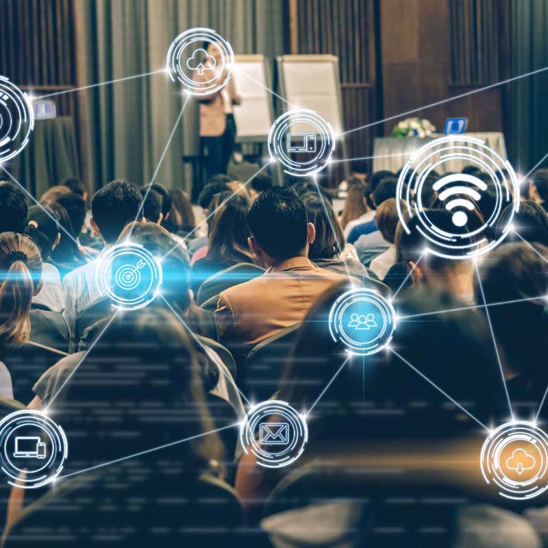 Wireless communication connecting of smart city Internet of Thin